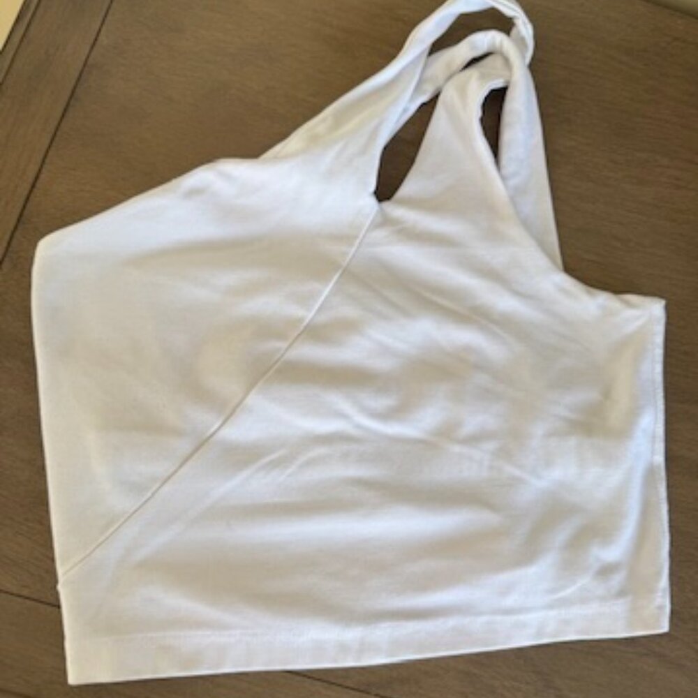 Beyond Yoga Spacedye Lost your mind cropped tank cloud white small